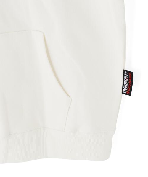 over print(オーバープリント)の「overprint/オーバープリント/Break Stuff Hoodie(パーカー・メンズ・ホワイト/グレー・M/L/XL)」の9枚目の写真