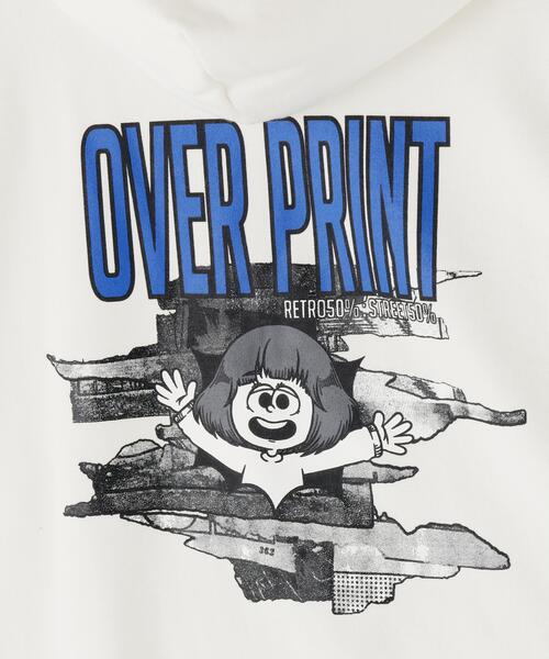 over print(オーバープリント)の「overprint/オーバープリント/Break Stuff Hoodie(パーカー・メンズ・ホワイト/グレー・M/L/XL)」の11枚目の写真