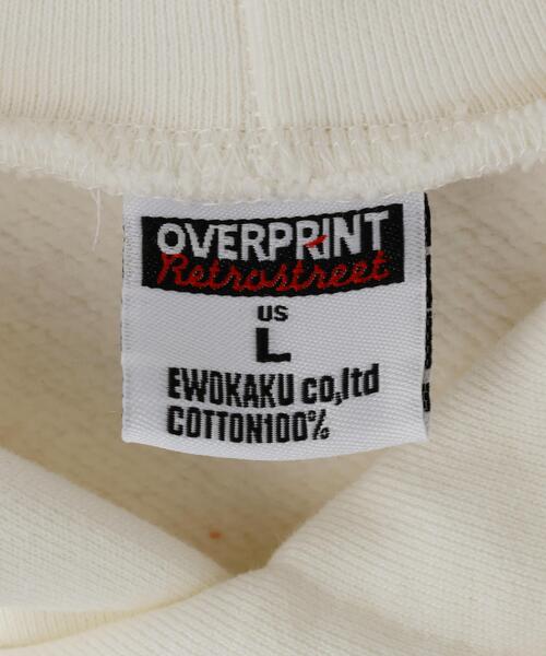 over print(オーバープリント)の「overprint/オーバープリント/Break Stuff Hoodie(パーカー・メンズ・ホワイト/グレー・M/L/XL)」の13枚目の写真