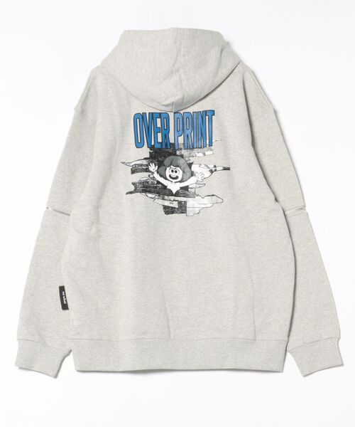 overprint Break Stuff Hoodie — худи с оверпринтом "Break Stuff"
