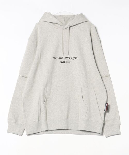 over print(オーバープリント)の「overprint/オーバープリント/Break Stuff Hoodie(パーカー・メンズ・ホワイト/グレー・M/L/XL)」の16枚目の写真