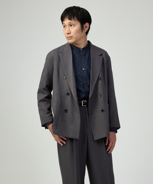 セール】ツイル2Bダブルジャケット（テーラードジャケット）｜CB