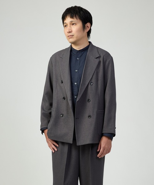 セール】ツイル2Bダブルジャケット（テーラードジャケット）｜CB