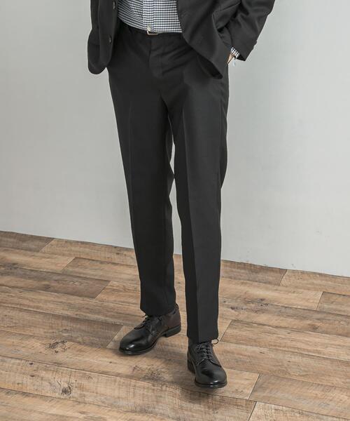 URBAN RESEARCH DOORS（アーバンリサーチドアーズ）の「LIFE STYLE TAILOR　ウールライクツイルコンフォータブルパンツ（スーツパンツ・メンズ・ネイビー/ブラウン系その他/グレー系その他・LARGE/SMALL/MEDIUM/X-LARGE）」の3枚目の写真