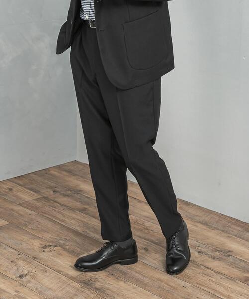 URBAN RESEARCH DOORS（アーバンリサーチドアーズ）の「LIFE STYLE TAILOR　ウールライクツイルコンフォータブルパンツ（スーツパンツ・メンズ・ネイビー/ブラウン系その他/グレー系その他・LARGE/SMALL/MEDIUM/X-LARGE）」の22枚目の写真