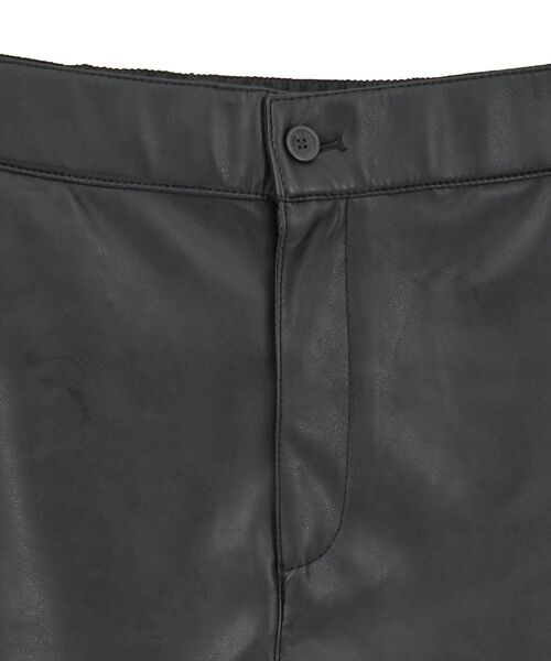 AMERICAN HOLIC（アメリカンホリック）の「フェイクレザーハーフパンツ（その他パンツ・レディース・ブラック/ブラウン・M/L）」の10枚目の写真
