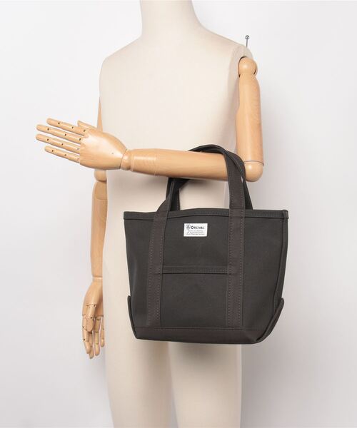 ORCIVAL(オーシバル)の「ORCIVAL/PRINT TOTE BAG SMALL(トートバッグ・レディース・チャコール/ベージュ・FREE)」の3枚目の写真