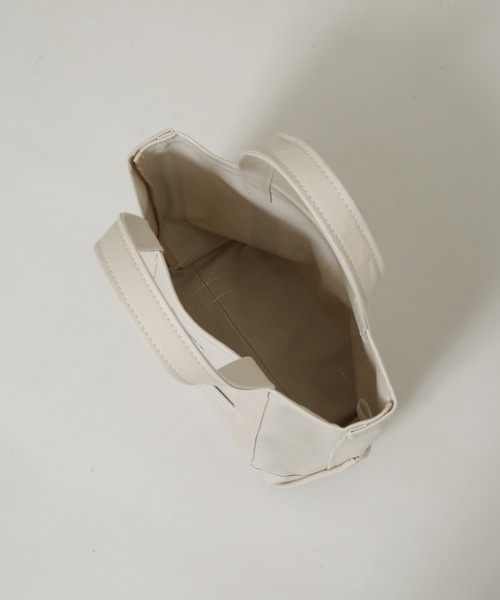 ORCIVAL(オーシバル)の「ORCIVAL/PRINT TOTE BAG SMALL(トートバッグ・レディース・チャコール/ベージュ・FREE)」の11枚目の写真