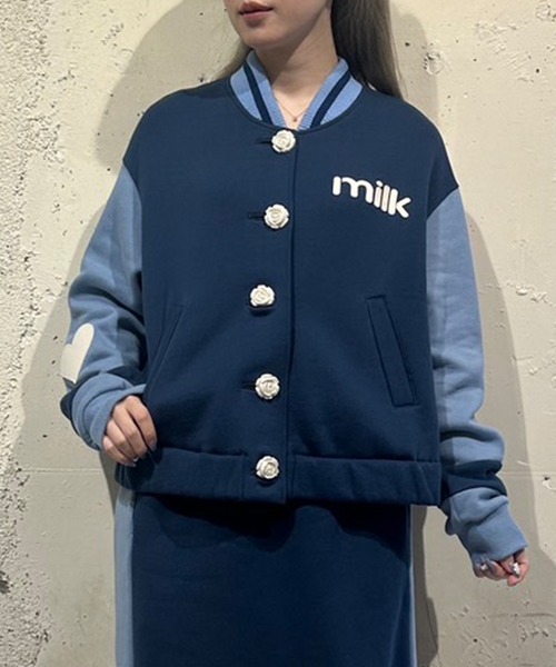 LOGO ROOM スタジャン（スタジャン）｜MILK（ミルク）のファッション