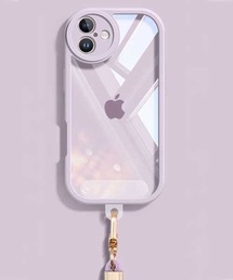 LUGG NAGG（ラグナグ）の「【LUGG NAGG】耐衝撃吸収クリアiphoneケース(ストラップ付き)（スマホケース/カバー）」