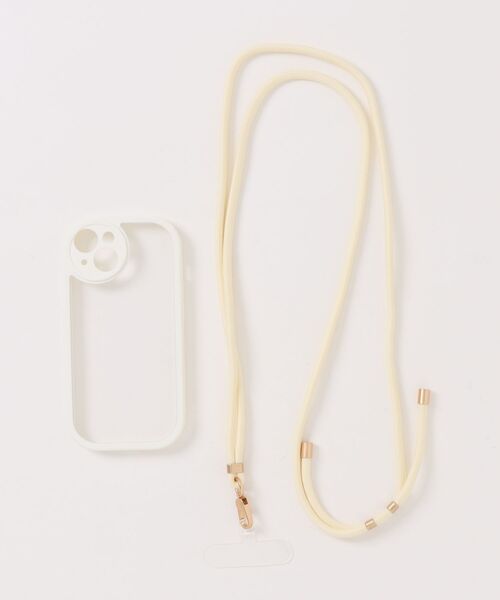 LUGG NAGG(ラグナグ)の「【LUGG NAGG】耐衝撃吸収クリアiphoneケース(ストラップ付き)(スマホケース/カバー・メンズ・ブラック/ホワイト/ピンク/パープル・iPhone 15/iPhone 15 Pro/iPhone 16/iPhone 16 Pro)」の9枚目の写真