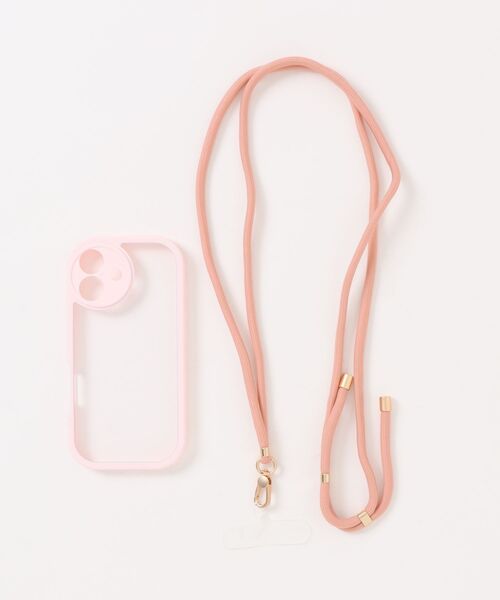 LUGG NAGG(ラグナグ)の「【LUGG NAGG】耐衝撃吸収クリアiphoneケース(ストラップ付き)(スマホケース/カバー・メンズ・ブラック/ホワイト/ピンク/パープル・iPhone 15/iPhone 15 Pro/iPhone 16/iPhone 16 Pro)」の12枚目の写真