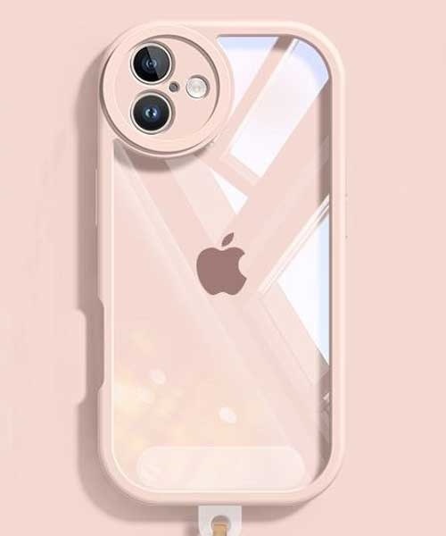 LUGG NAGG(ラグナグ)の「【LUGG NAGG】耐衝撃吸収クリアiphoneケース(ストラップ付き)(スマホケース/カバー・メンズ・ブラック/ホワイト/ピンク/パープル・iPhone 15/iPhone 15 Pro/iPhone 16/iPhone 16 Pro)」の7枚目の写真
