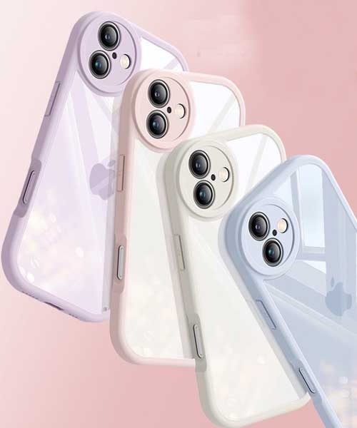 LUGG NAGG(ラグナグ)の「【LUGG NAGG】耐衝撃吸収クリアiphoneケース(ストラップ付き)(スマホケース/カバー・メンズ・ブラック/ホワイト/ピンク/パープル・iPhone 15/iPhone 15 Pro/iPhone 16/iPhone 16 Pro)」の6枚目の写真