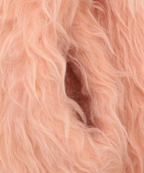 CLANE(クラネ)の「【CLANE/クラネ】BI COLOR SHAGGY KNIT CARDIGAN/バイカラーシャギーニットカーディガン/秋服(カーディガン/ボレロ・レディース・アイボリー/ピンク/マルチ・1)」の15枚目の写真