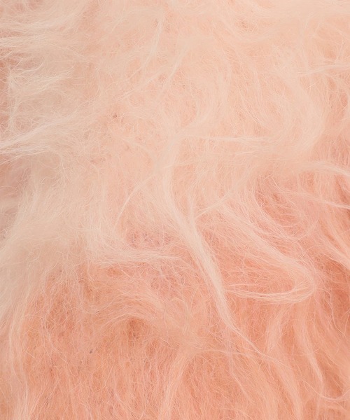 CLANE(クラネ)の「【CLANE/クラネ】BI COLOR SHAGGY KNIT CARDIGAN/バイカラーシャギーニットカーディガン/秋服(カーディガン/ボレロ・レディース・アイボリー/ピンク/マルチ・1)」の16枚目の写真