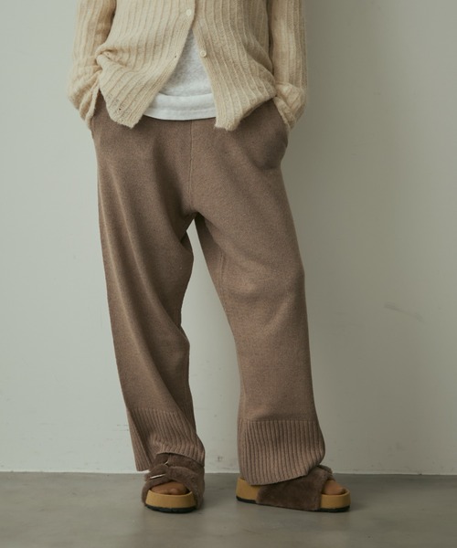 半額以下 kojimasaki eE KNIT PANTS ニットパンツ 完売 ànuke online store（アンヌーク） / Pintuck Knit PantsPintuck Knit