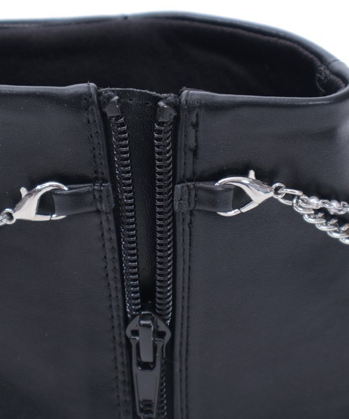 axes femme（アクシーズファム）の「アンクレット風デザインブーツ（ブーツ・レディース・ブラック・MEDIUM/LARGE）」の9枚目の写真