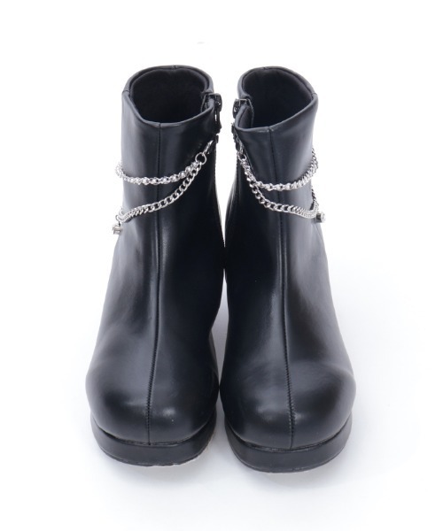 axes femme（アクシーズファム）の「アンクレット風デザインブーツ（ブーツ・レディース・ブラック・MEDIUM/LARGE）」の13枚目の写真