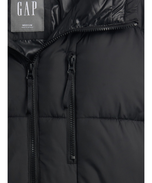 フード付き パファージャケット（ダウンジャケット/コート）｜GAP