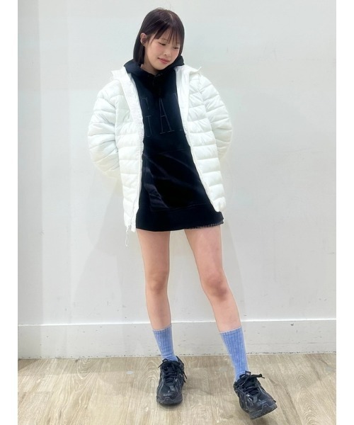 セール】フード付き パファージャケット（ダウンジャケット/コート