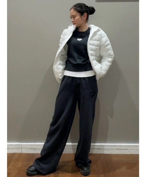 GAP（ギャップ）の「フード付き パファージャケット（ダウンジャケット/コート・メンズ・ブラック/ホワイト・M/L/S/XS/XL）」の11枚目の写真