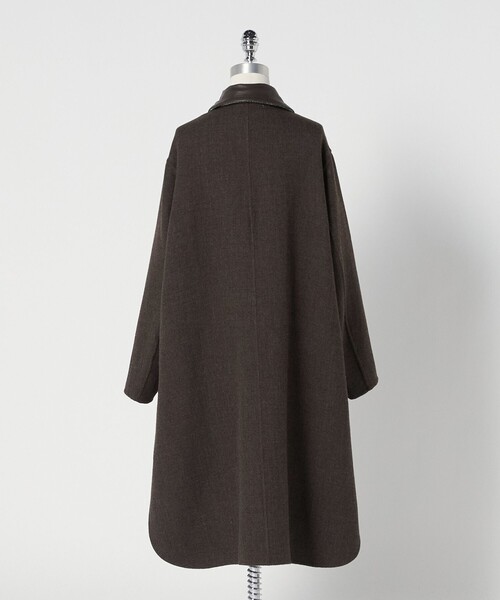 LOEFF＞ガンクラブチェック リバーシブル コート（その他アウター