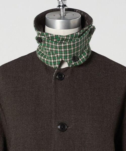 LOEFF＞ガンクラブチェック リバーシブル コート（その他アウター