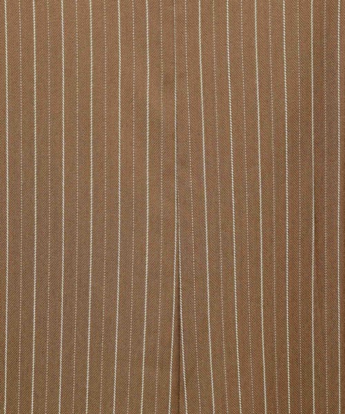 BAYFLOW（ベイフロー）の「[丈の長さ調節可能]ストライプサロペット（サロペット/オーバーオール・レディース・チャコール/ブラウン・FREE）」の12枚目の写真