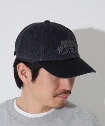 schott | 【SCHOTT】ショット DENIM CAP デニムキャップ　ヴィンテージブリーチ加工　刺繍ロゴ SC150(キャップ)