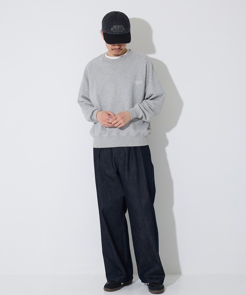 schott（ショット）の「【SCHOTT】ショット DENIM CAP デニムキャップ　ヴィンテージブリーチ加工　刺繍ロゴ SC150（キャップ・メンズ・ブラック/ブルー・FREE）」の8枚目の写真