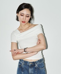 MOCOA'S（モコアズ）の「半袖カットソー（Tシャツ/カットソー）」