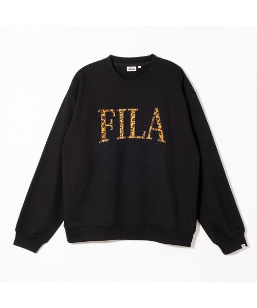 FILA(フィラ)の「CREWNECK SWEATSHIRT(スウェット・メンズ・ブラック/グレー/アイボリー・L/M)」の5枚目の写真