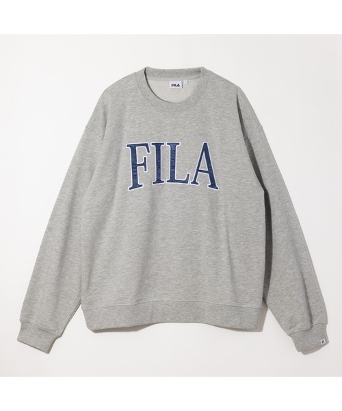 FILA(フィラ)の「CREWNECK SWEATSHIRT(スウェット・メンズ・ブラック/グレー/アイボリー・L/M)」の6枚目の写真