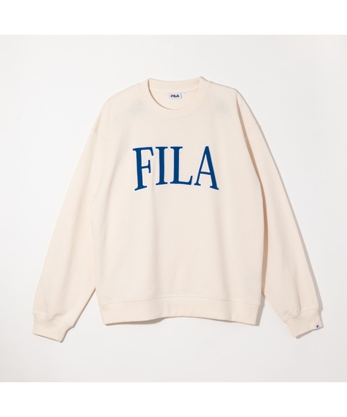 FILA(フィラ)の「CREWNECK SWEATSHIRT(スウェット・メンズ・ブラック/グレー/アイボリー・L/M)」の7枚目の写真