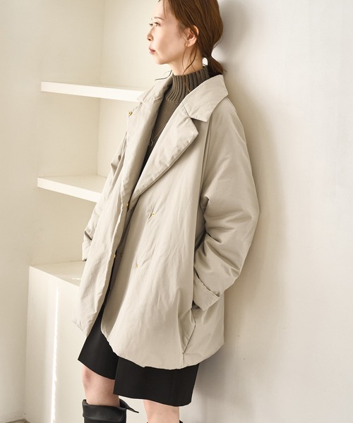 セール】2WAY中綿テーラードコート（ダウンジャケット/コート）｜ROPE