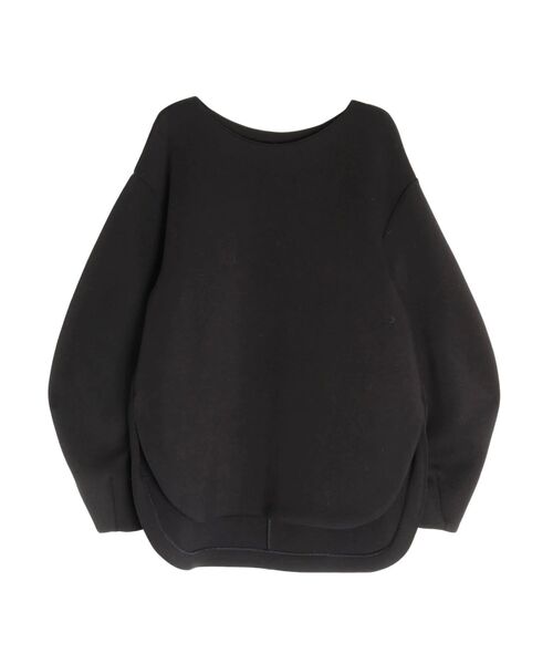 ELENDEEK（エレンディーク）の「カーブスリーブカットソー（Tシャツ/カットソー・レディース・ブラック/ライトブルー/オフホワイト・FREE）」の7枚目の写真