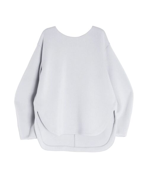 ELENDEEK（エレンディーク）の「カーブスリーブカットソー（Tシャツ/カットソー・レディース・ブラック/ライトブルー/オフホワイト・FREE）」の8枚目の写真