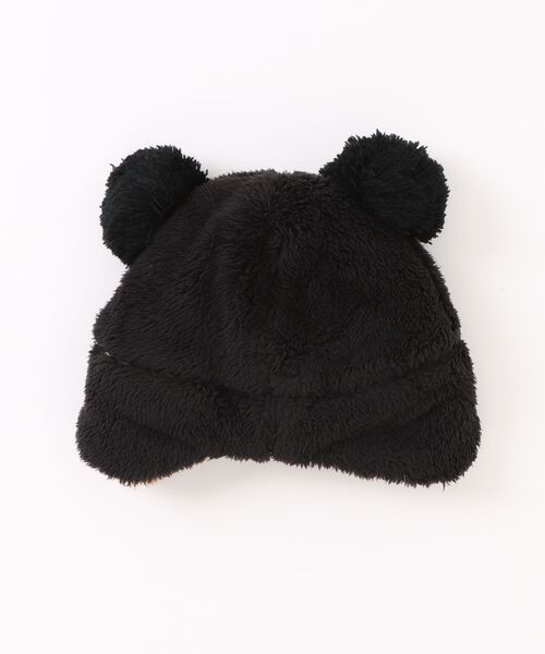 Champion（チャンピオン）の「【CHAMPION/チャンピオン】キッズ 耳付き ボア ニットキャップ（ニットキャップ/ビーニー・キッズ・アイボリー/ピンク/ブラウン/ブラック・FREE）」の5枚目の写真