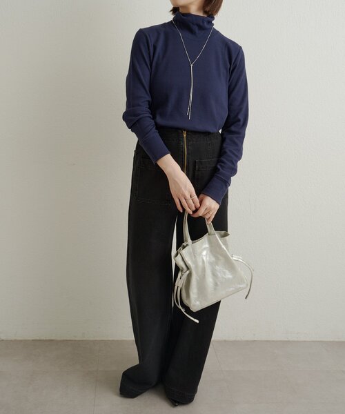 スウェットデニムフレアパンツ（デニムパンツ）｜Omekashi（オメカシ