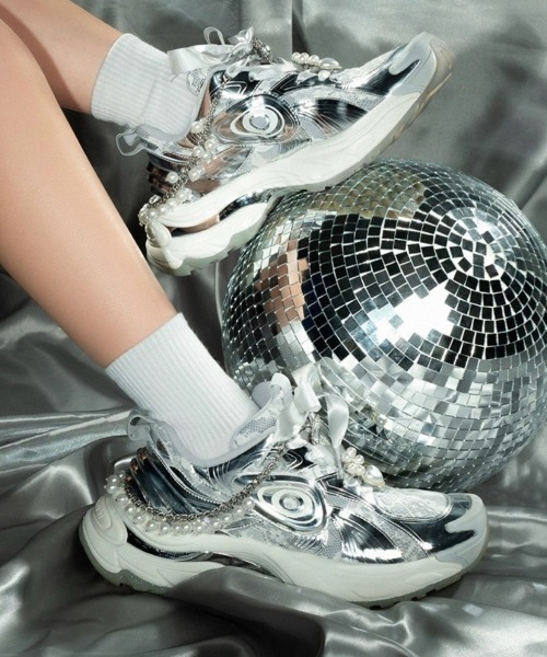 OLD ORDER オリジナルスニーカーシリーズ シルバー シルバー（銀色）系 OLD ORDER(オールドオーダー) スニーカー