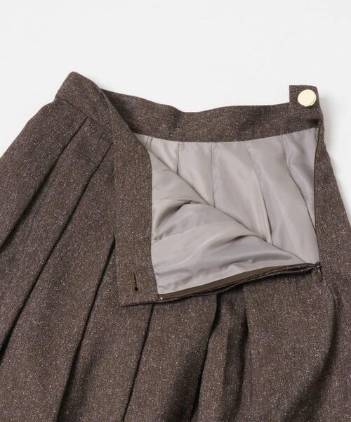 F by ROSSO（エフバイロッソ）の「F by ROSSO　ツイードライクフレアスカート（スカート・レディース・チャコールグレー/ブラウン・38/36）」の13枚目の写真