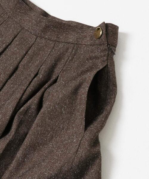 F by ROSSO（エフバイロッソ）の「F by ROSSO　ツイードライクフレアスカート（スカート・レディース・チャコールグレー/ブラウン・38/36）」の14枚目の写真