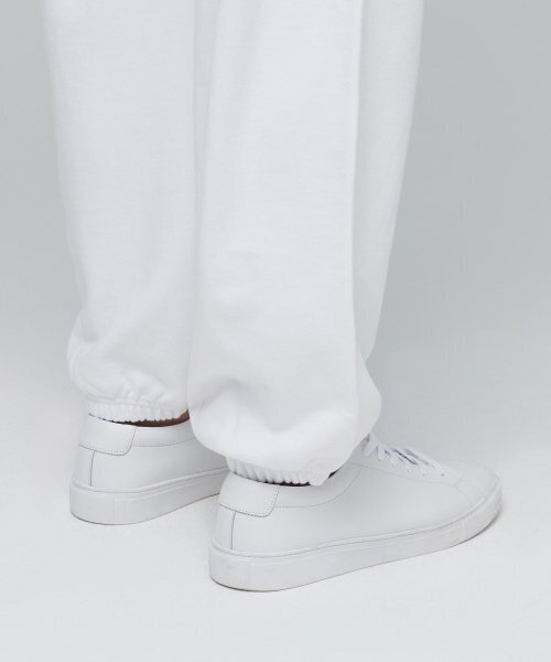 MUSINSA STANDARD（ムシンサスタンダード）の「ワイドスウェットパンツ[ホワイト]（スウェットパンツ・メンズ・その他・SMALL/XX-LARGE）」の6枚目の写真