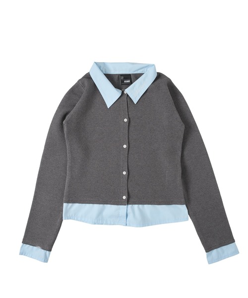 kolor 21SS ドッキングカーディガン 日本限定】DOCKING CARDIGAN / ドッキングカーディガン（カーディガン