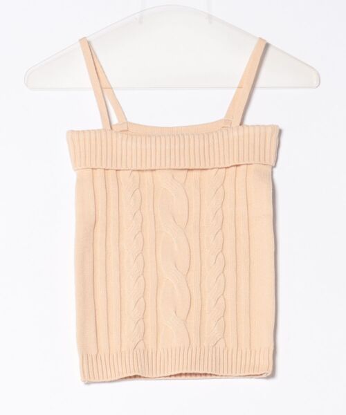 Jasmine Grandiflorum（ジャスミングランディフローラム）の「【Jasmine】ケープス編みニットキャミソール＋ボレロ（アンサンブル・レディース・アイボリー/ライトブルー・FREE）」の20枚目の写真