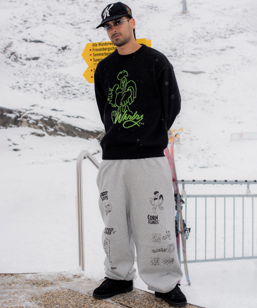 WKNDRS(ウィーキャンドース)の「KELLOGGS KNIT SWEATER (BLACK)(ニット/セーター・レディース・その他・MEDIUM/LARGE/X-LARGE)」の3枚目の写真