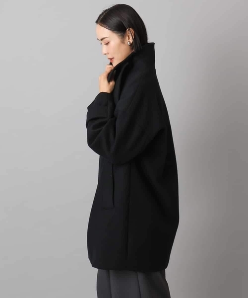 MICHEL KLEIN（ミッシェル・クラン）の「Super100ウールステンカラーコート（ステンカラーコート・レディース・ラベンダー/カーキ/アイボリー/ブラック・38）」の19枚目の写真