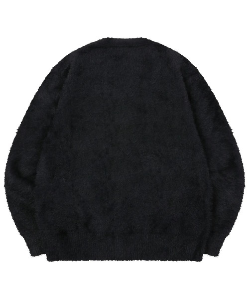 MUCENT(ムセント)の「【日本未発売/WEB限定】MUCENT(ムセント)/アンゴラ オーバーサイズ シャギー ニット/NEUSS ANGORA LOOSE-FIT KNIT(ニット/セーター・レディース・アイボリー/ブラック/チャコールグレー・FREE)」の20枚目の写真