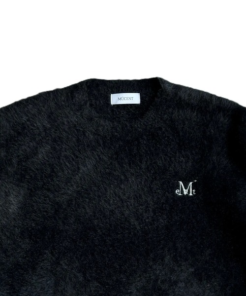 MUCENT(ムセント)の「【日本未発売/WEB限定】MUCENT(ムセント)/アンゴラ オーバーサイズ シャギー ニット/NEUSS ANGORA LOOSE-FIT KNIT(ニット/セーター・レディース・アイボリー/ブラック/チャコールグレー・FREE)」の21枚目の写真